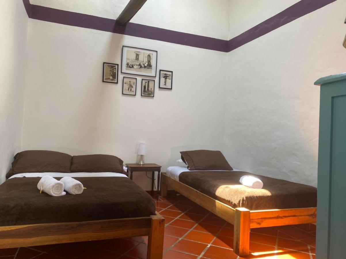 Popichi Hostel Villa de Leyva Eksteriør bilde
